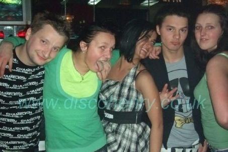 Nostalgic pictures from a night out at Isola Bar and NB's 14 years ago