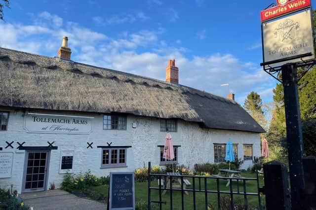The Tollemache Arms public house in Harrington.
