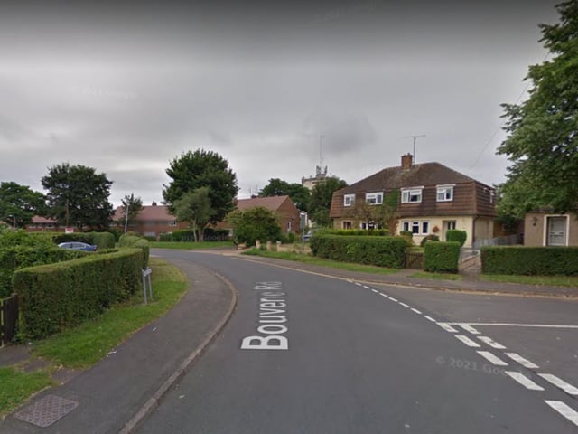 A total of 14 burglaries were reported to police as taking place in or near Bouverie Road in April 2023.