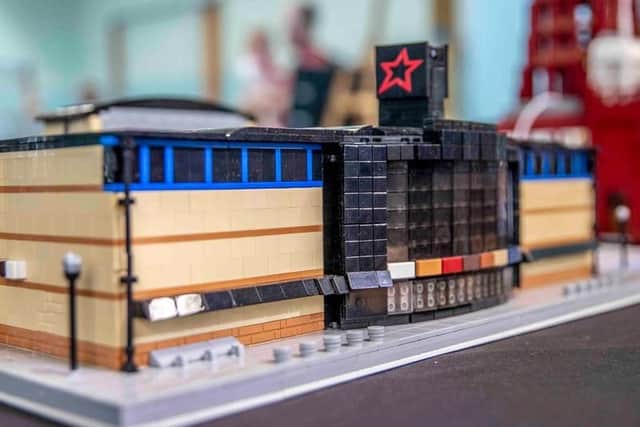 Northampton's very own Cineworld, one of the Lego creations from last year. Photo: Kirsty Edmonds.