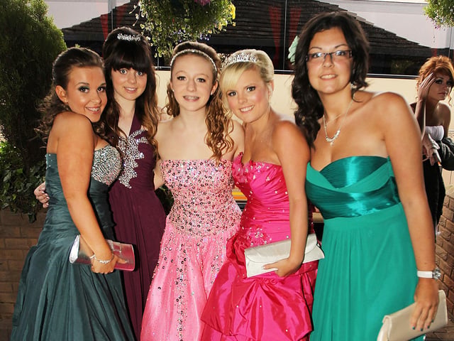 Northampton Academy prom at Kettering hotel and spa in 2012
