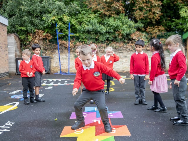 The school’s volunteer-led charity Pitsford School Association was behind the relentless fundraising over the past two years, and the playground was installed at the end of July.