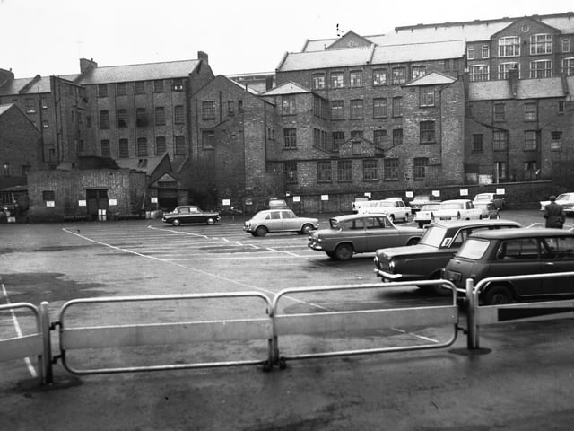 Car park in Northampton, back of St Michael's road? February 4, 1966