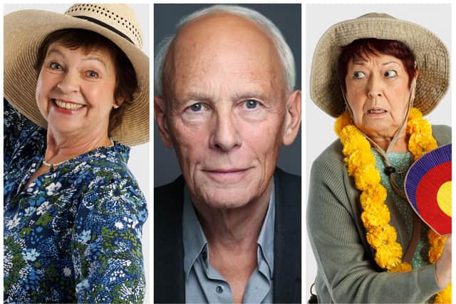 Tessa Peake-Jones (left) and Ruth Madoc will join Paul Nicholas in The Best Exotic Marigold Hotel cast for a five-night run at Royal & Derngate, Northampton,