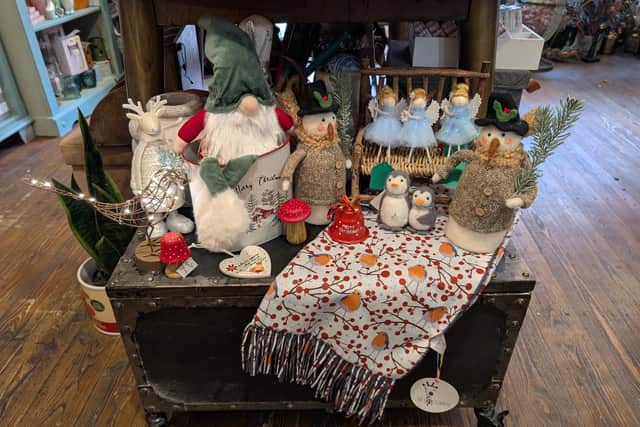 As the end of the lease neared at the Duston premises, Feather Robins Gifts secured a new shop in Sheaf Street, Daventry and Lindsey opened the doors at the start of October.