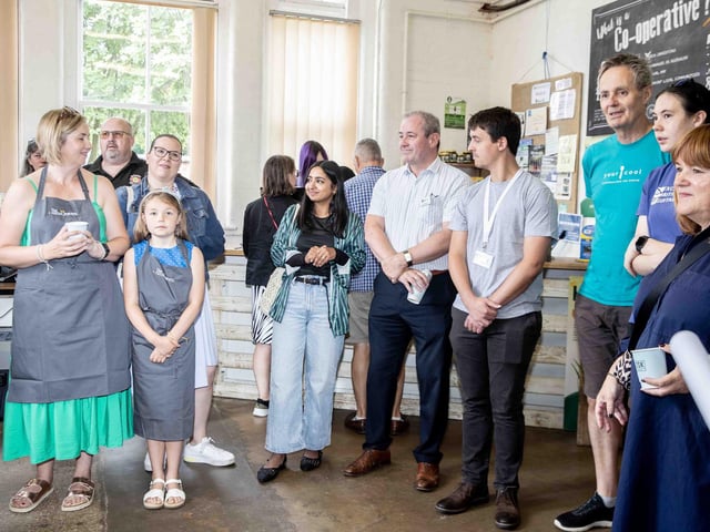 Business owners, producers and members of the community were invited to celebrate at the Daily Bread Cooperative on Wednesday (July 24).