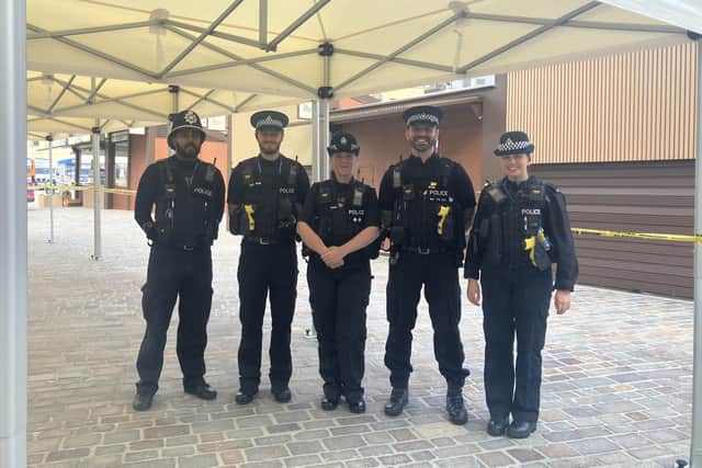 Operation Workforce launched ahead of the opening of the new Market Square in September 2024 to drive down crime and anti-social behaviour in the town centre (Nadia Lincoln LDRS)