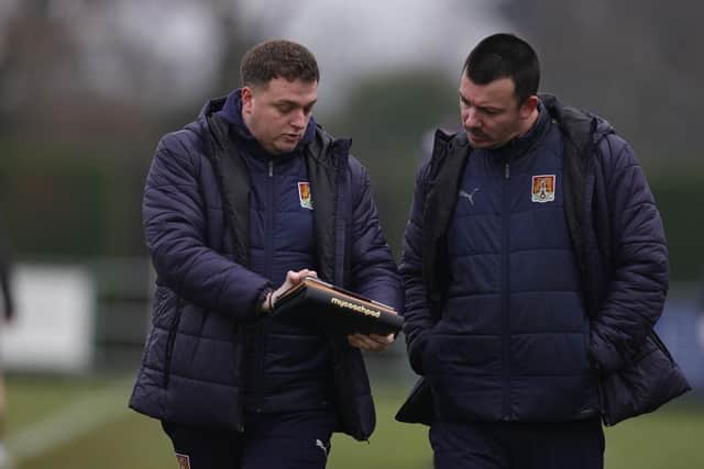 Josh Oldfield and Liam Williams (right)