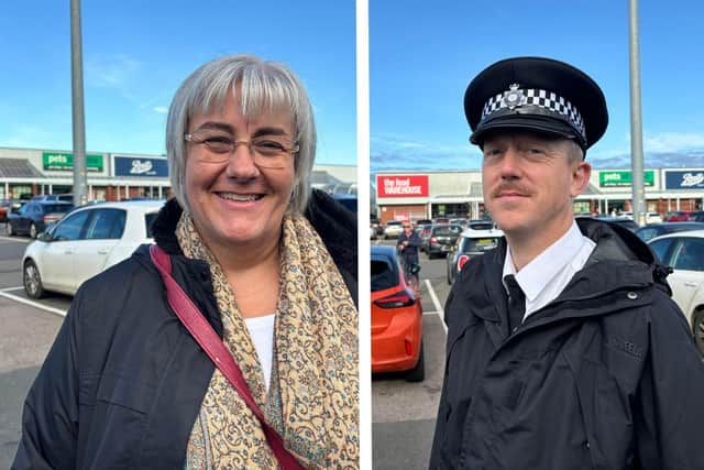 Sergeant Sharan Wildman and Chief Inspector James Willis are leading the charge against shoplifting in Northants. Image: National World