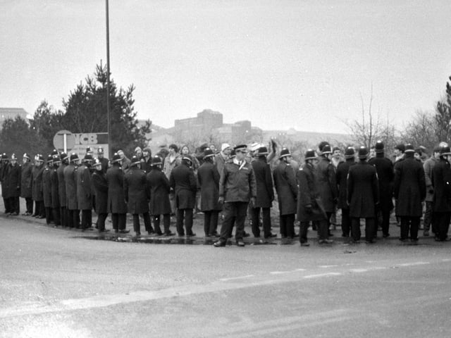 Miners took part in major strike action in protest at the government's plans to close pits around the country