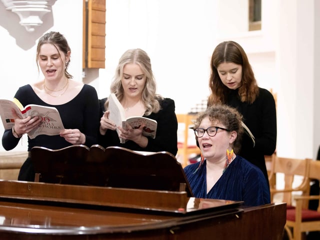 The service, hosted by Cynthia Spencer Hospice, took place on Tuesday (December 10), and encouraged people to remember loved ones this Christmas.