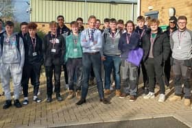 Matt Smith, Executive Director of Skills & Business Development, Moulton College, welcomes a new cohort of apprentices to its Higham Ferrers campus.