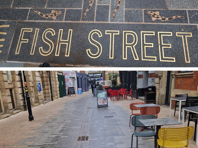 Check out the new look Fish Street as part of the council's £5m transformation works to Abington Street and Fish Street.