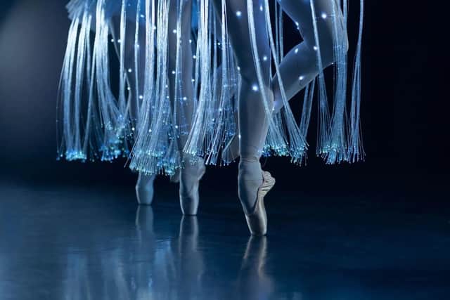 The story of Sleeping Beauty will be told in a dance and light show