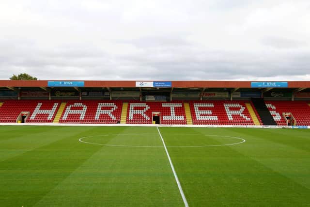 Aggborough Stadium, home of Kidderminster Harriers