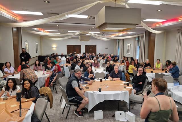 On May 12, Sheena and Piyus hosted a first-of-its-kind wellbeing event for people in their profession, with a focus on connecting with others and finding purpose.