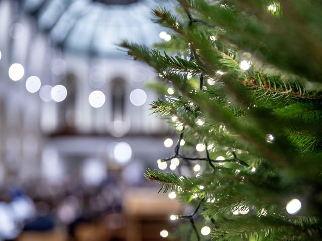 The service, hosted by Cynthia Spencer Hospice, took place on Tuesday (December 10), and encouraged people to remember loved ones this Christmas.