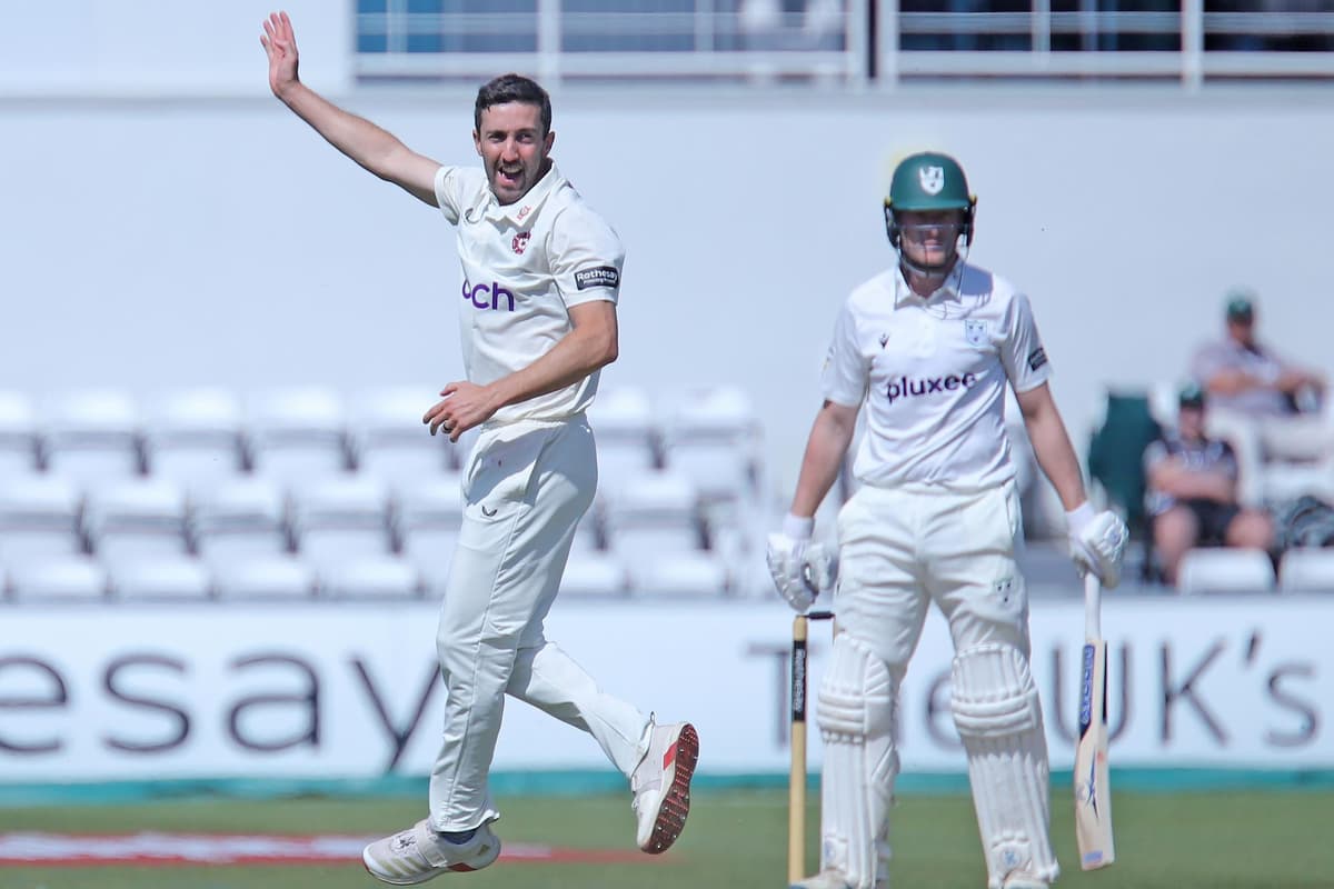 Seven up for Sanderson as Northants hammer Worcestershire at Wantage Road