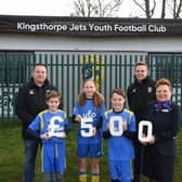 Kingsthorpe Jets Youth Football Club has been awarded £500 from Taylor Wimpey East Midlands 