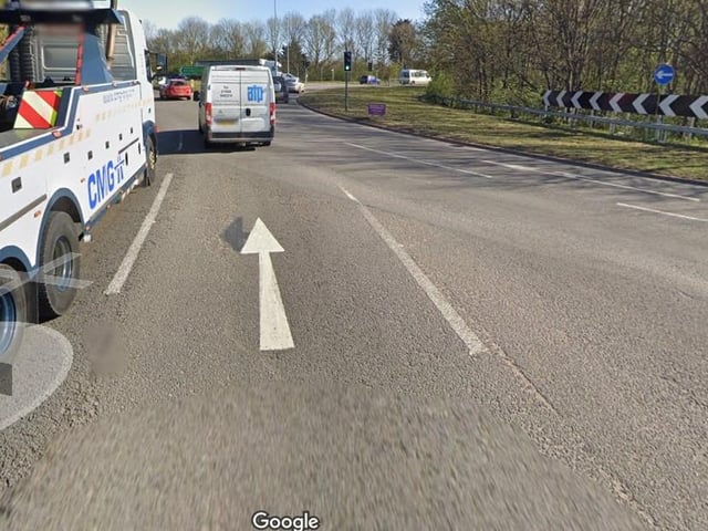 One serious accident and eight slight accidents