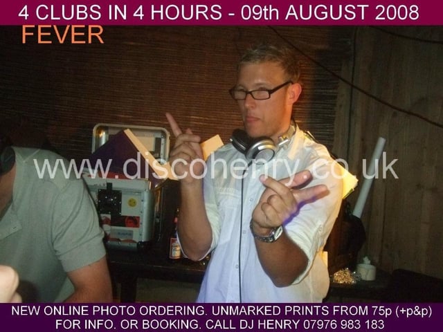 Nostalgic pictures from nights out at Ghost and Fever in August 2008