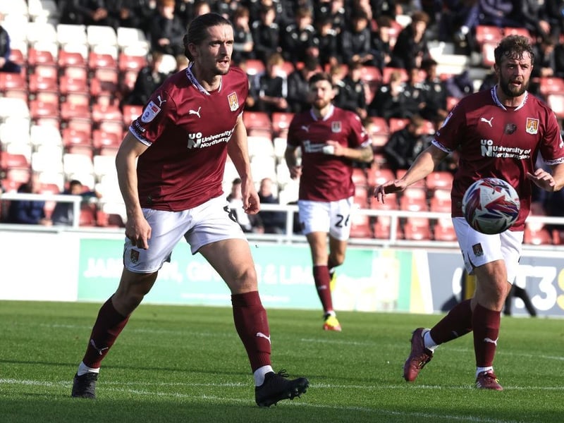 Brought back by Brady to bring bite and industry to the team and that's exactly what he provided. It was not pretty at times but his tenacious work alongside Sowerby gave Cobblers a much more solid foundation... 7