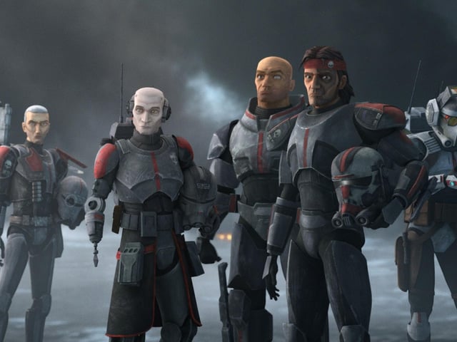 Third place on the list is another Star Wars spin-off, the animated series The Bad Batch. The cartoon series has been searched an average of 321,000 times a month and has been confirmed for a second season, coming in 2022. There aren't many details about what to expect from the show, except that Clone Force 99 will return for another mission.