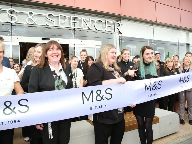 Opening day of Rushden Lakes in July 2017