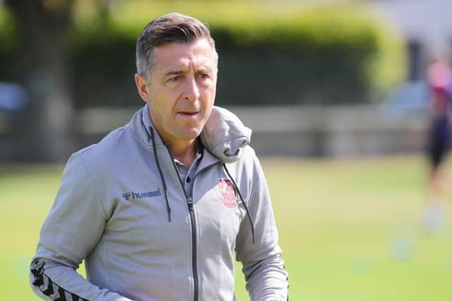 Cobblers manager Jon Brady