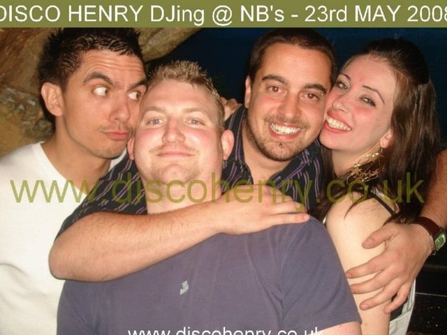 Nostalgic pictures from a Friday night out at NB's