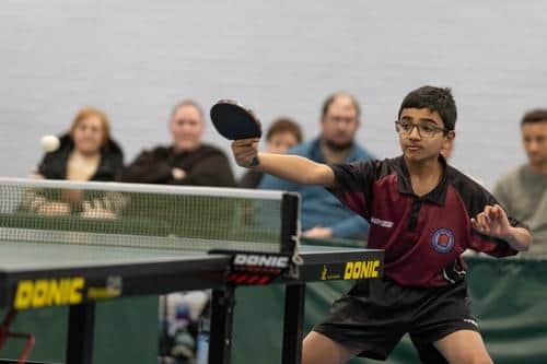 Prithvi Menon dominated the youth events. Picture by Chris Haynes photography