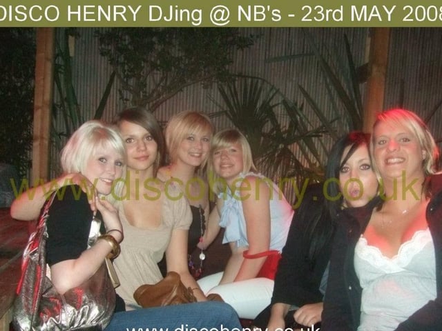 Nostalgic pictures from a Friday night out at NB's