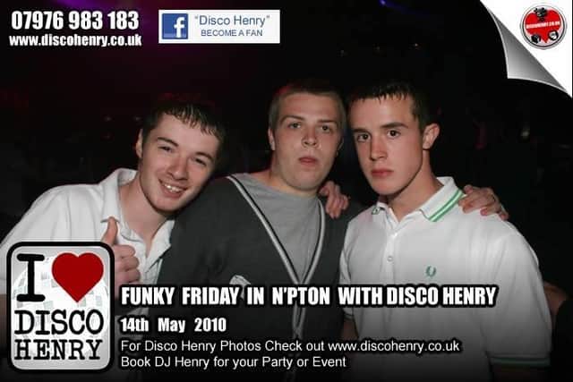Nostalgic pictures from a night out in Northampton
