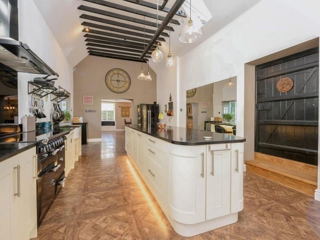 This traditional home is one of the most expensive on the market in the county right now.