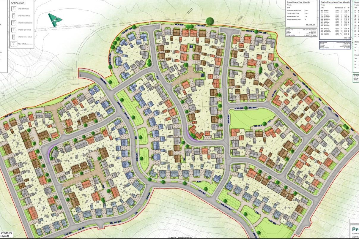 Developer submits plans to build next 400 homes on huge housing estate ...