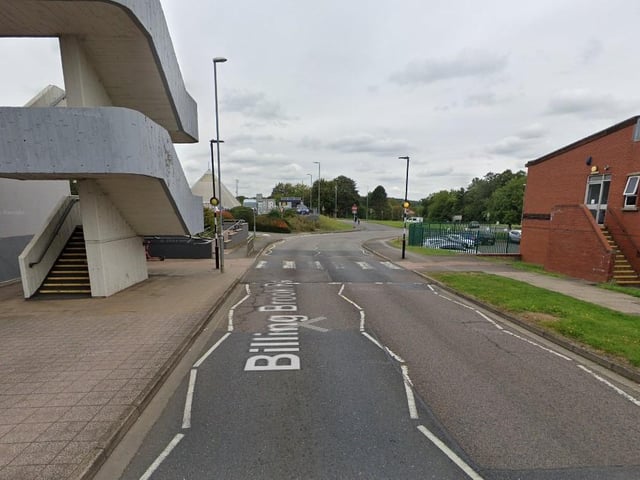 Billing Brook Road had the most fly-tips this year with 48 reports
