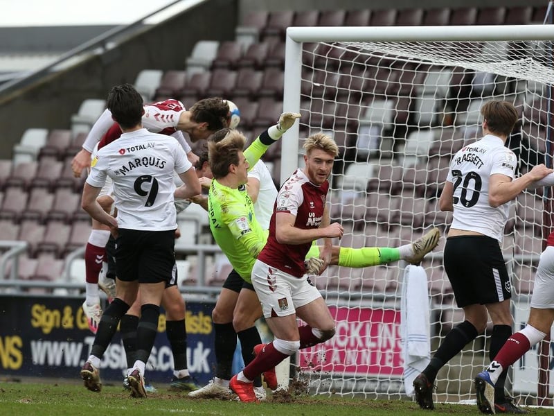 March 6th, 2021, League One - Northampton 4 (Watson 2, Horsfall, Edmondson) Portsmouth 1 (Harrison)