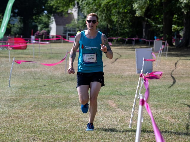 Runners taking part in the Race For Life at Abington Park in Northampton on Sunday, July, 12, 20026. Photo by David Jackson.