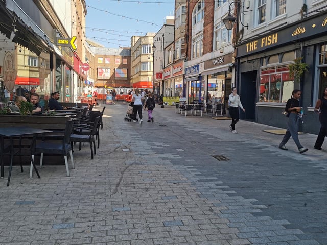 Check out the new look Fish Street as part of the council's £5m transformation works to Abington Street and Fish Street.