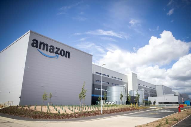 Amazon’s new £500 million fulfilment centre at SERGO Park.