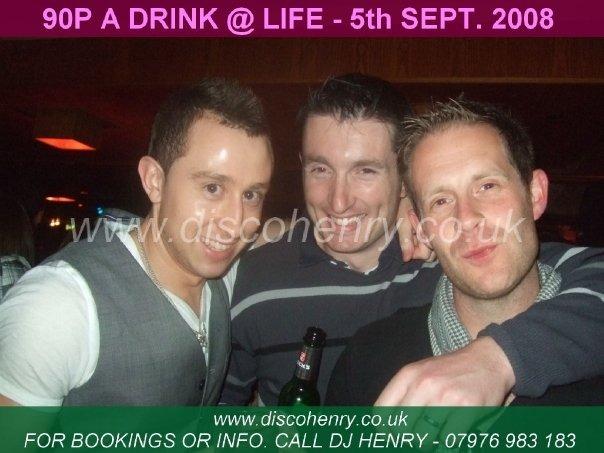 Nostalgic pictures from a '90p a drink' night out in town