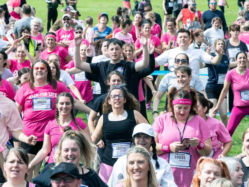 Pretty Muddy events took place in Abington Park on Saturday July 29, 2023.