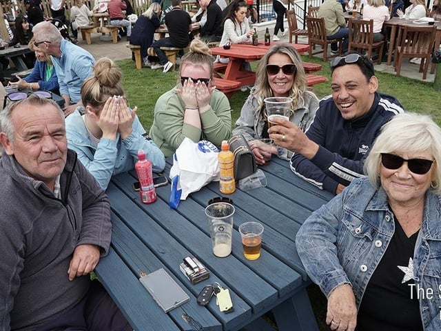 Hundreds flocked to the popular village pub over the August Bank Holiday weekend