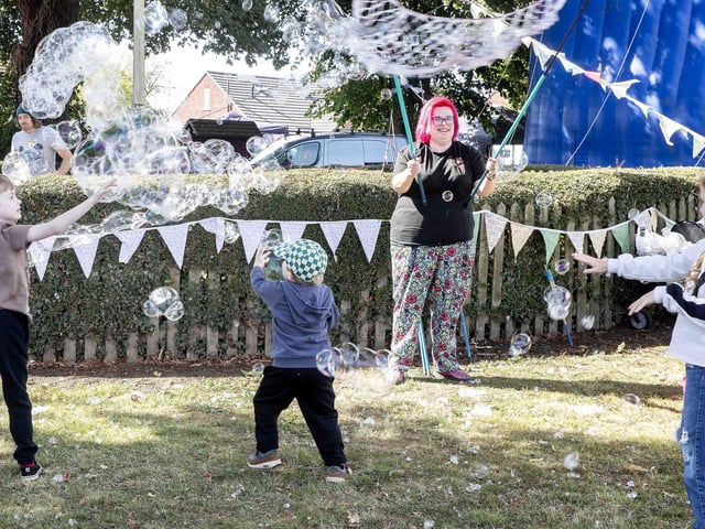 The festival took place from Friday September 13 to Sunday September 15, and villagers certainly got creative!