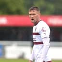 Patrick Brough played 75 minutes for Northampton against Brackley Town