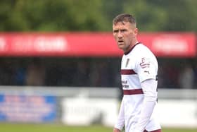 Patrick Brough played 75 minutes for Northampton against Brackley Town