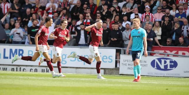 Mitch Pinnock's beauty was so nearly enough for a crucial victory. Pictures: Pete Norton.
