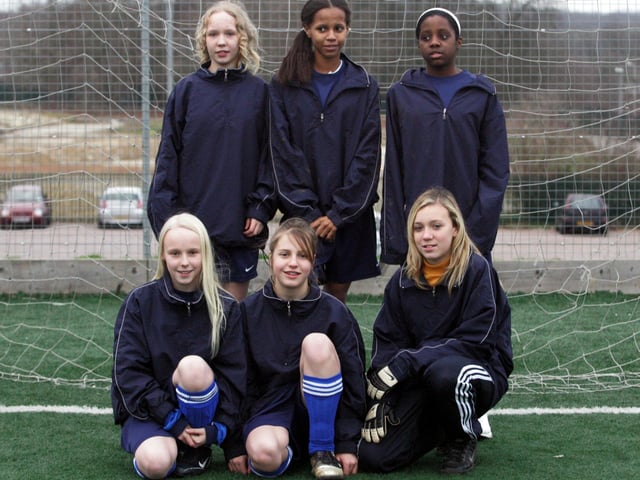 Girls Football Tournament at The Academy, Wellingborough Road, Northampton AcademNWy BLACK Team Pic
