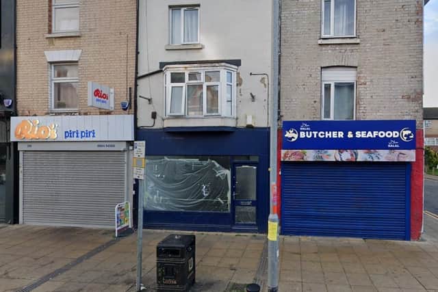 This vacant unit in Wellingborough Road is being converted into an Oodles Chinese takeaway branch