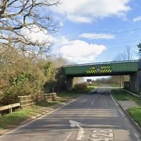 Delays as lorry crashes into low bridge on A428 near Althorp